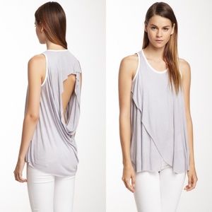 Cut25 by Yigal Azrouel Draped Sleeveless Tank Tuni